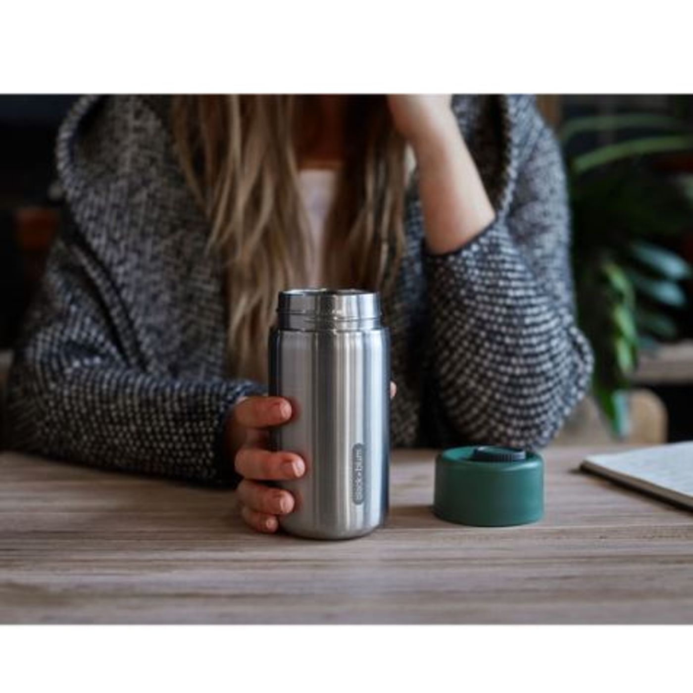 Mug isotherme inox 340 ml olive